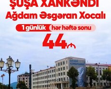 Şuşa Xankəndi Ağdam Xocalı Əsgəran turu