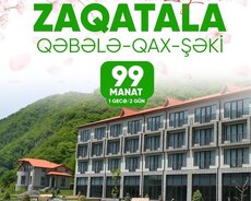 Novruza özəl Zaqatala Qəbələ Qax Şəki turu