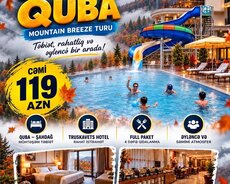 Qidalanma daxil 2 günlük Quba Mountain turu