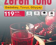 2 günlük xüsusi tur – Göyçay Nar Festivalı, Gədəbəy, Tovuz