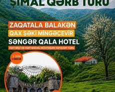 Zaqatala Balakən Qax Şəki Mingəçevir turu