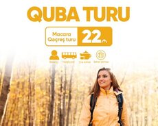 1 günlük Quba Qəçrəş Macəra turu