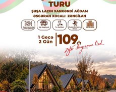 Zəfər bayramına özəl 2 günlük Qarabağ turu