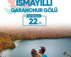 İsmayıllı Qaranohurgölü turu 22 Azn