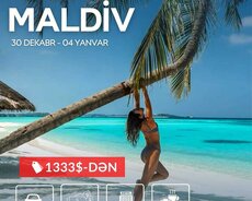 "Romantikanın ünvanı Maldiv."