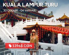 Yeni ili ekzotik Kuala Lumpurda qarşıla