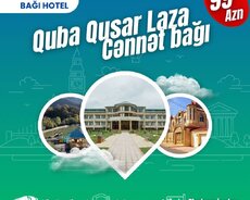 Cənnət bağı Quba Qusar Laza turu
