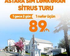 2 günlük Astara Lənkəran turu cənub turu