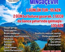 Göygöl, Gəncə, Mingəçevir, Hacıkənd