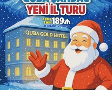 Yeni ildə Endirimli 3 günlük Quba Qusar Şahdağ