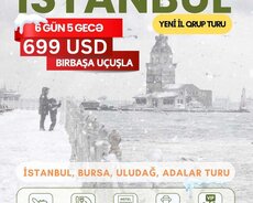 İstanbul Bursa uludağ möhtəşəm Yeni il qrup turu