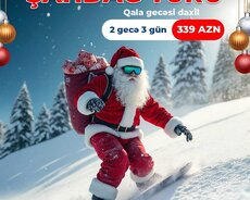 Yeni ildə Endirimli 3 günlük Quba Qusar Şahdağ