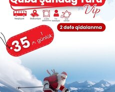 Şahdağ turu – *2 dəfə qidalanma ilə