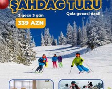 Yeni ildə Endirimli 3 günlük Quba Qusar Şahdağ