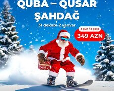 Quba Şahdağ full paket 7 dəfə qidalanma daxil