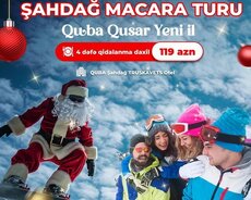 Şahdag turu 2 günlük 4 dəfə qidalanma daxil