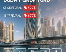 Dubay qrup turu- Möhtəşəm Fevral təklifi