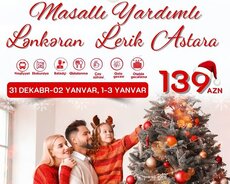 Lənkəran Lerik Astara Masallı Yardımlı turu