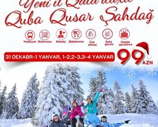 Qala daxil 2 günlük Quba Qusar turu