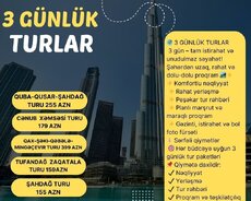 Tufandağ, Balakən, Zaqatala Qax, Şəki, Mingəçevir