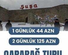 Şuşa • Xankəndi • Xocalı • Ağdam • Əsgəran Turu