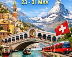 May tətilində İtaliya İsveçrə qrup turu