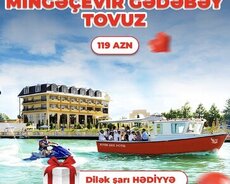 Mingəçevir, Gədəbəy, Tovuz turu