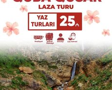 1 günlük Quba Qusar Laza turu
