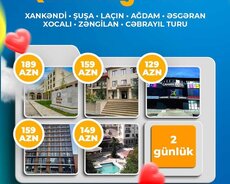 Yolumuz Qarabağadır 2 günlük Qarabağ Turu 23.05