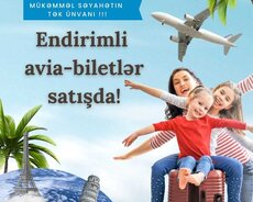 Endirimli Avia-biletlər Mart - Aprel