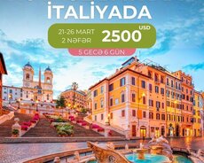 Italy Групповой тур на праздник Новруз