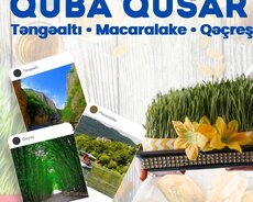 Novruz Bayramında 3 günlük Quba Qusar turu