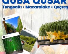 Quba Qusar Təngəaltı əyləncə turu