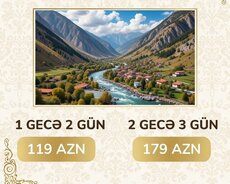 Qax Qəbələ Şəki turları