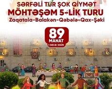 2 günlük Zaqatala Balakən Qəbələ Qax Şəki turu