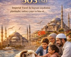 Qurban Bayramında İstanbul Səyahəti 26.05.2026