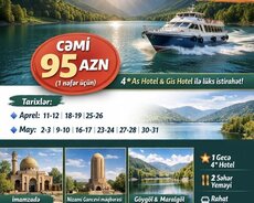 Göygöl Maralgöl Mingəçevir turu