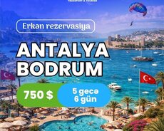 Antalya Türkiyə turları