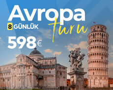 Kolizeydən Alplara 8 günlük Avropa turu