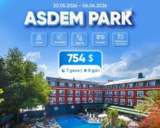 Antalya turları 30.05.2026 İlkin ödəniş 225 usd