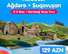 Kəlbəcər – AĞDƏRƏ – SUQOVUŞAN TURU
