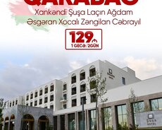 Xankəndi • ŞUŞA • LAÇIN • AĞDAM • ƏSGƏRAN • XOCALI • ZƏ