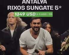 Antalya Yay Turu jony konserti