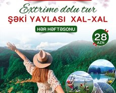 Şəki Yaylası – Oğuz Xal-xal Turu