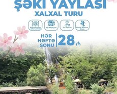 Şəki Yaylası - Oğuz Xal-xal Turu