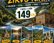 Kəlbəcər Ağdərə Suqovuşan turu