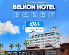 Antalya Turları 30.05.2026 İlkin ödəniş 227 usd