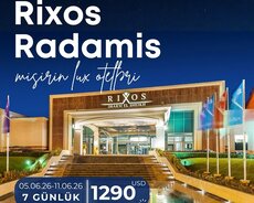 Misirdə 5 ulduzlu lüks tətil turları
