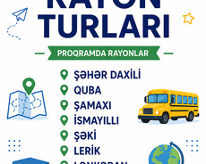Məktəblilər üçün rayon turları