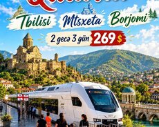 Tbilisi - Msxeta - Borjomi Qatar Turu